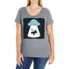 Ufo Ladies Curvy T-Shirt