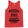 Super Cool Mimi Of A Freaking Awesome Granddaughter Tank Top