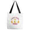This Girl Loves Poodle Tote Bags