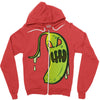 pickle monster Zipper Hoodie