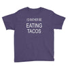 eating tacos Youth Tee