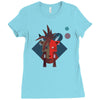 red xiii Ladies Fitted T-Shirt