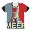 beaker meep poster, ideal birthday gift or present All Over Women's T-shirt