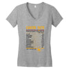 Cancer Facts Zodiac Women's V-Neck T-Shirt