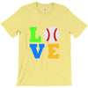 love baseball neon rhinestuds T-Shirt