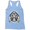 why do we fall, so we can learn to pickup ourselves up black Racerback Tank