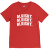 alright alright alright V-Neck Tee