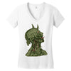 anatomy of evil Women's V-Neck T-Shirt