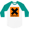 irritant symbol joke 3/4 Sleeve Shirt