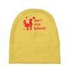 don't stop believin funny christmas Baby Beanies