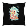 polar bear Throw Pillow