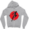 vic bad Zipper Hoodie