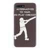 alternatives to war play cricket batting anti war stencil tour iPhone 7 Plus Case