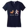your aunt my aunt Women's V-Neck T-Shirt