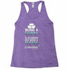 nurse nana Racerback Tank