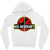 No Internet Zipper Hoodie