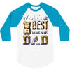 yorkie dad 3/4 Sleeve Shirt