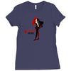 harley quinn Ladies Fitted T-Shirt