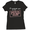 i nominate you for the dumpster full of aids needles challenge Ladies Fitted T-Shirt