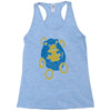 sad hedgehog Racerback Tank