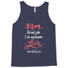 Mom Great Job I'm Awesome Love Happy Mother's Day Tank Top