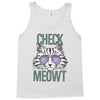 CHECK MEOWT CAT Tank Top