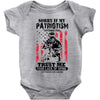 Sorry If My Patriotism Offends You Baby Onesie
