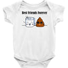 best friends forever Baby Onesie