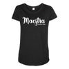 maestra Maternity Scoop Neck T-shirt