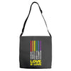 Lightsaber Rainbow Adjustable Strap Totes
