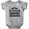 redundancy Baby Onesie