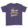 kings are born in september Youth Tee