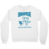 shuffle feel the movement Crewneck Sweatshirt