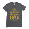 queens are born in 1978 Ladies Fitted T-Shirt