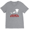 dart evolution stranger dustin tv show V-Neck Tee