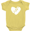 broken heart xxx Baby Bodysuit