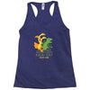 kaiju day Racerback Tank