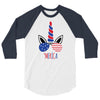 4th of July 3/4 Sleeve Shirt