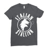 italian stallion 2 Ladies Fitted T-Shirt