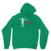 blackbeard's flag pirate edward teach Hoodie