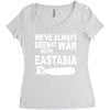 war with east asia Women's Triblend Scoop T-shirt