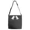 trex i love you this much Adjustable Strap Totes