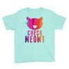 CHECK MEOWT CAT Youth Tee