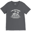 i'm retired V-Neck Tee