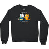 finn the cat &amp; jake the cat Crewneck Sweatshirt