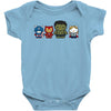 hello avengers Baby Bodysuit