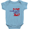no outfit. Baby Onesie