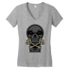 locked Women's V-Neck T-Shirt