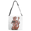 well fvck you too! Adjustable Strap Totes