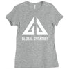 global dynamics eureka Ladies Fitted T-Shirt